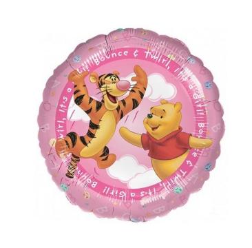 Balon folie Winnie the Pooh It s a girl 45 cm