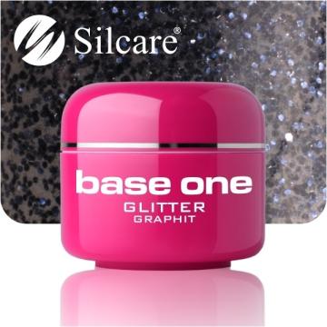 Gel unghii Color Glitter Graphit Base One - 5ml de la Produse Online 24h Srl