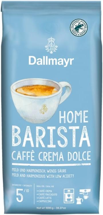 Cafea boabe Dallmayr Home Barista Caffe Crema Dolce, 1kg