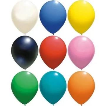 Set 100 baloane latex multicolor 13 cm de la Calculator Fix Dsc Srl
