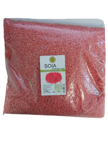 Soia texturat rosu 1Kg, Natural Seeds Product