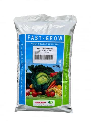 Ingrasamant Fast Grow plus 30-10-10+ Aminoacizi+ alge marine