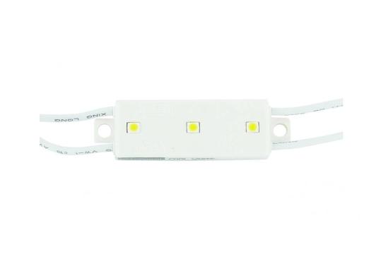 Modul LED AL-3 / 0,25W / 3x3528SMD / 12VDC / alb rece de la Casa Cu Bec Srl