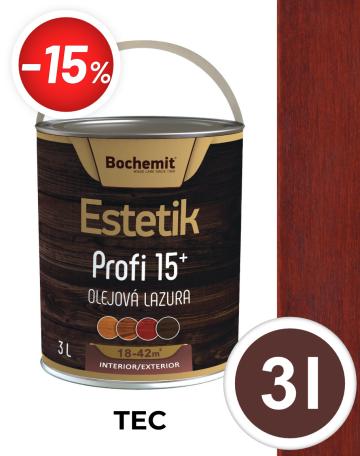 Ulei protector Bochemit Estetik Profi 15+ Premium 3 L Tek