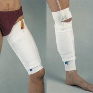 Dispozitiv fixare punga urina pe picior - coapsa sau gamba de la Donis Srl.