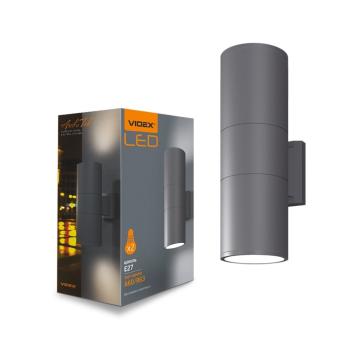 Lampa LED perete - Videx-2XE27-Porter de la Casa Cu Bec Srl