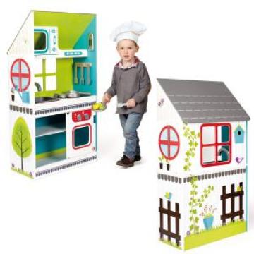 Jucarie bucatarioara din lemn House Kitchen House of Toys de la Stiki Concept Srl