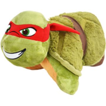 Pernuta jucarie Rafael 46cm Ninja Turtles Pillow Pets