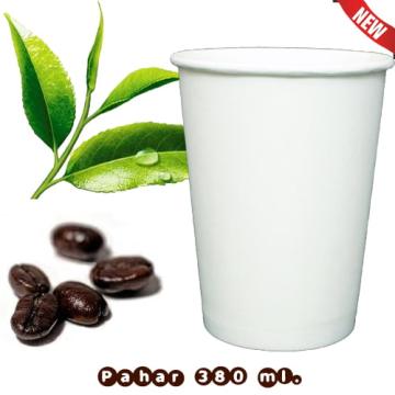 Pahare 380-400 ml (14 oz) albe