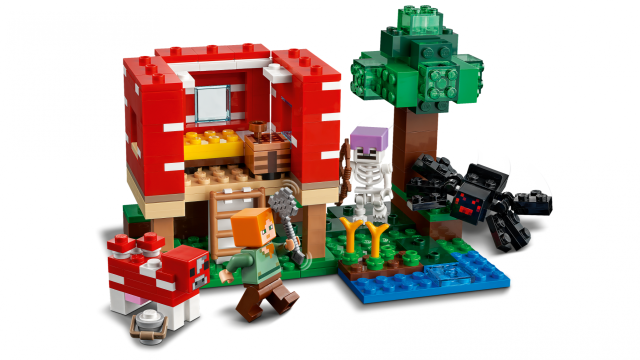 Joc Casa ciuperca, Lego 21179 de la Etoc Online