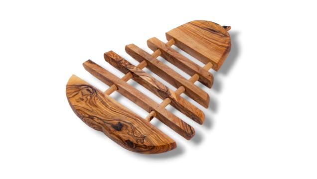 Suport din lemn de maslin pentru vase fierbinti Para de la Tradizan