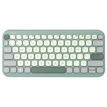 Tastatura wireless Asus Marshmallow KW100, Green Tea Latte de la Etoc Online