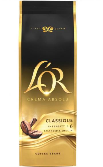Cafea boabe L'Or Crema Absolu clasique - 500g de la Activ Sda Srl
