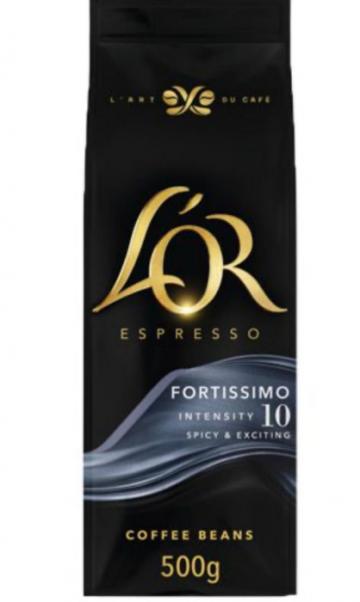 Cafea boabe L'Or Espresso Fortisimo - 500g de la Activ Sda Srl