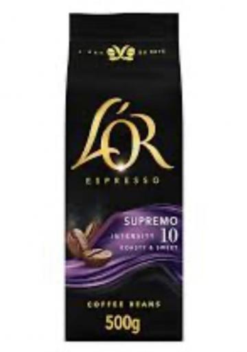 Cafea boabe L'Or Espresso Supremo - 500g de la Activ Sda Srl