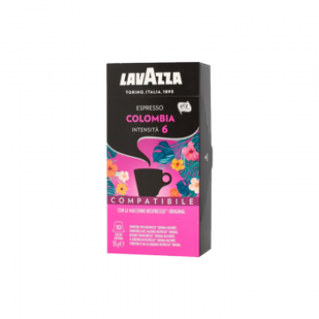 Cafea capsule Lavazza Espresso Colombia, 10 capsule, 53g de la Activ Sda Srl
