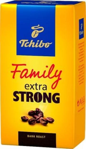 Cafea macinata Tchibo Family Extra Strong, 500 g