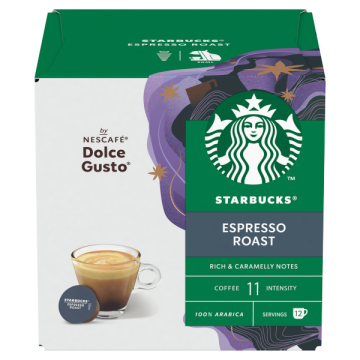 Capsule Dolce Gusto Starbucks Espresso Roast 66g, 12 bauturi de la Activ Sda Srl