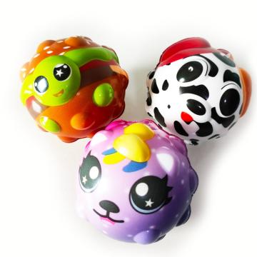 Set 3 mingi saltarete, super ball, multicolor, 7 cm