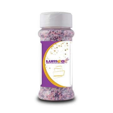 Decor zahar Nonpareils Mix Ponei, 90g - Lumea de la Lumea Basmelor International Srl