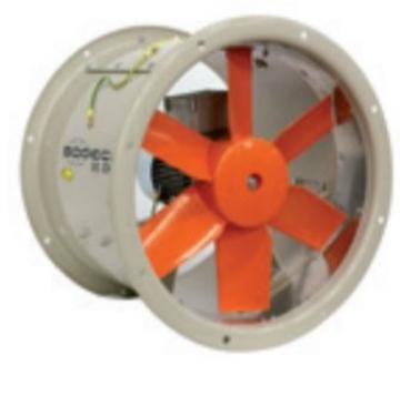 Ventilator Long-cased Axial HCT-80-6T-2 / ATEX / EXII2G