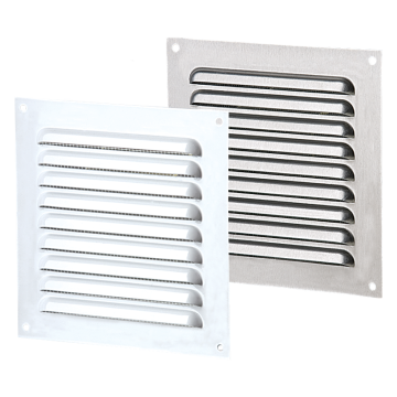 Grile de ventilatie Metal flat grille MVMP 100*300 s A white de la Ventdepot Srl