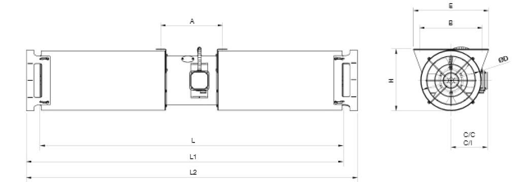 Ventilator TJFT 2/4 -315 de la Ventdepot Srl