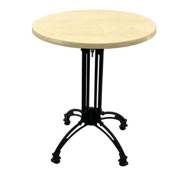 Masa bistro rotunda D60xh71cm Raki Maple, blat werzalit de la Kalina Textile SRL