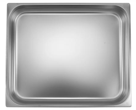Tava inox gastronorm Ozti GN 2/1 40x650x530mm 9lt de la Kalina Textile SRL