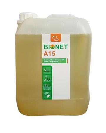 Dezinfectant suprafete concentrat Bionet A15 - 5 litri de la Medaz Life Consum Srl