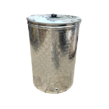 Cisterna inox cu capac de praf Eco Fpo 500 L, Enotoscana de la Loredo Srl