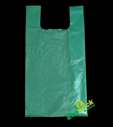 Ambalaj maieu reciclabil 7-8 kg verde 50buc/set de la Ecopack Business Srl