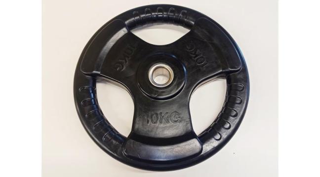 Disc de greutate, 31 mm, cauciucat, 10 kg S-Sport de la S-Sport International Kft.