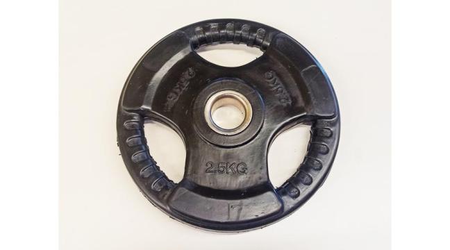 Disc de greutate, 31 mm, cauciucat, 2,5 kg S-Sport de la S-Sport International Kft.