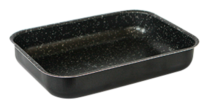 Tava de copt Raki Frigerella Stone Black, 25x19xh5cm