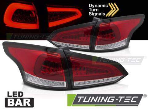 Stopuri LED Rosu Alb SEQ Ford Focus MK 3 SW 11-18 de la Kit Xenon Tuning Srl