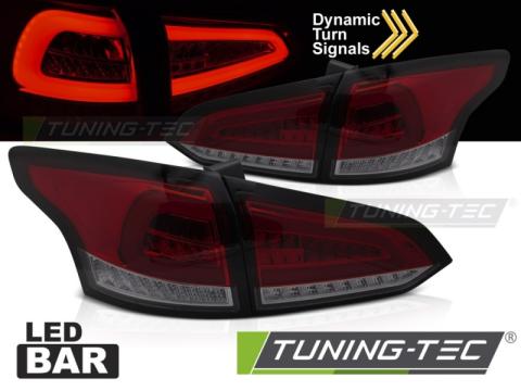 Stopuri LED Rosu Fumuriu SEQ Ford Focus MK 3 SW 11-18 de la Kit Xenon Tuning Srl