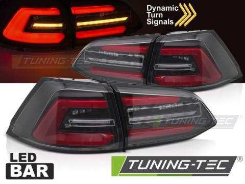 Stopuri LED negru W/rosu SEQ Vw Golf 7 13-17 SW de la Kit Xenon Tuning Srl