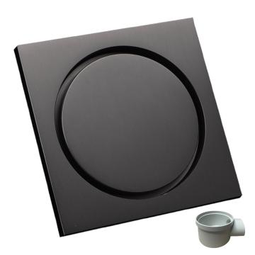 Sifon de pardoseala negru 100x100 mm, Top Ceramic 13B de la Top Ceramic Design Srl