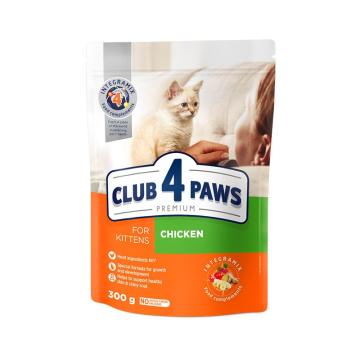 Hrana pisici Club 4 Paws Cat Kitten junior cu pui 300g de la Club4Paws Srl