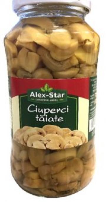 Ciuperci taiate Alex-Star 680g de la Supermarket Pentru Tine Srl