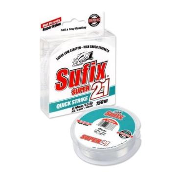 Fir monofilament Sufix Super 21, Transparent, 150m