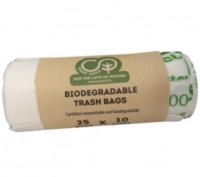 Saci menajeri biodegradabili 10 litri x 25 buc de la Supermarket Pentru Tine Srl