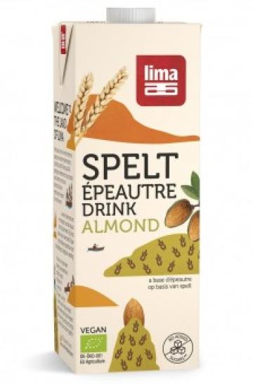 Bautura vegetala de spelta cu migdale eco 1L Lima de la Supermarket Pentru Tine Srl