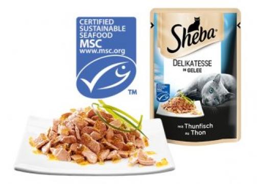 Hrana umeda pisici Sheba plic 85G Ton de la Supermarket Pentru Tine Srl