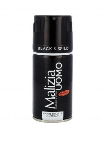 Deodorant Deo Malizia Uomo Black &amp; Wild 150ml de la Supermarket Pentru Tine Srl