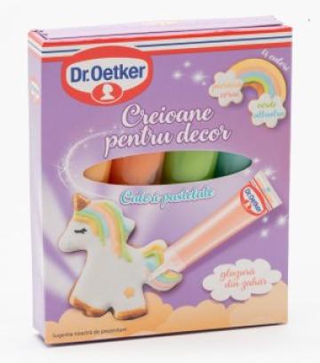 Creioane pentru decor Dr.Oetker, culori pastelate, 76g de la Supermarket Pentru Tine Srl