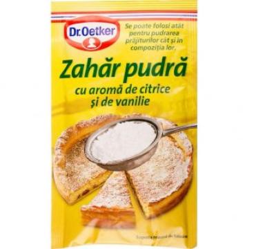 Zahar pudra cu aroma de citrice si de vanilie Dr.Oetker 50g