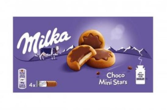 Biscuiti cu lapte Milka Choco Minis 150g