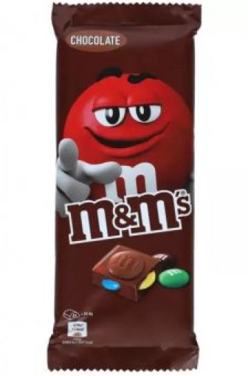 Ciocolata cu lapte M&M's 165g